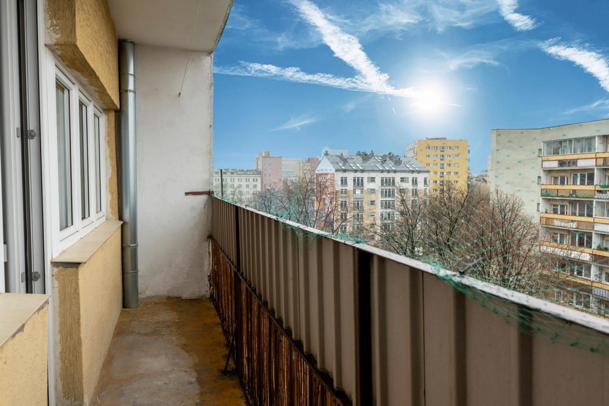 Comfy Flat In The City Center. Great View. Warsaw Exterior photo