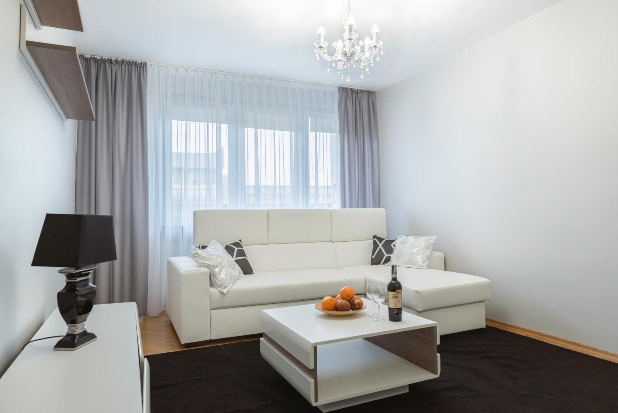 Comfy Flat In The City Center. Great View. Warsaw Exterior photo